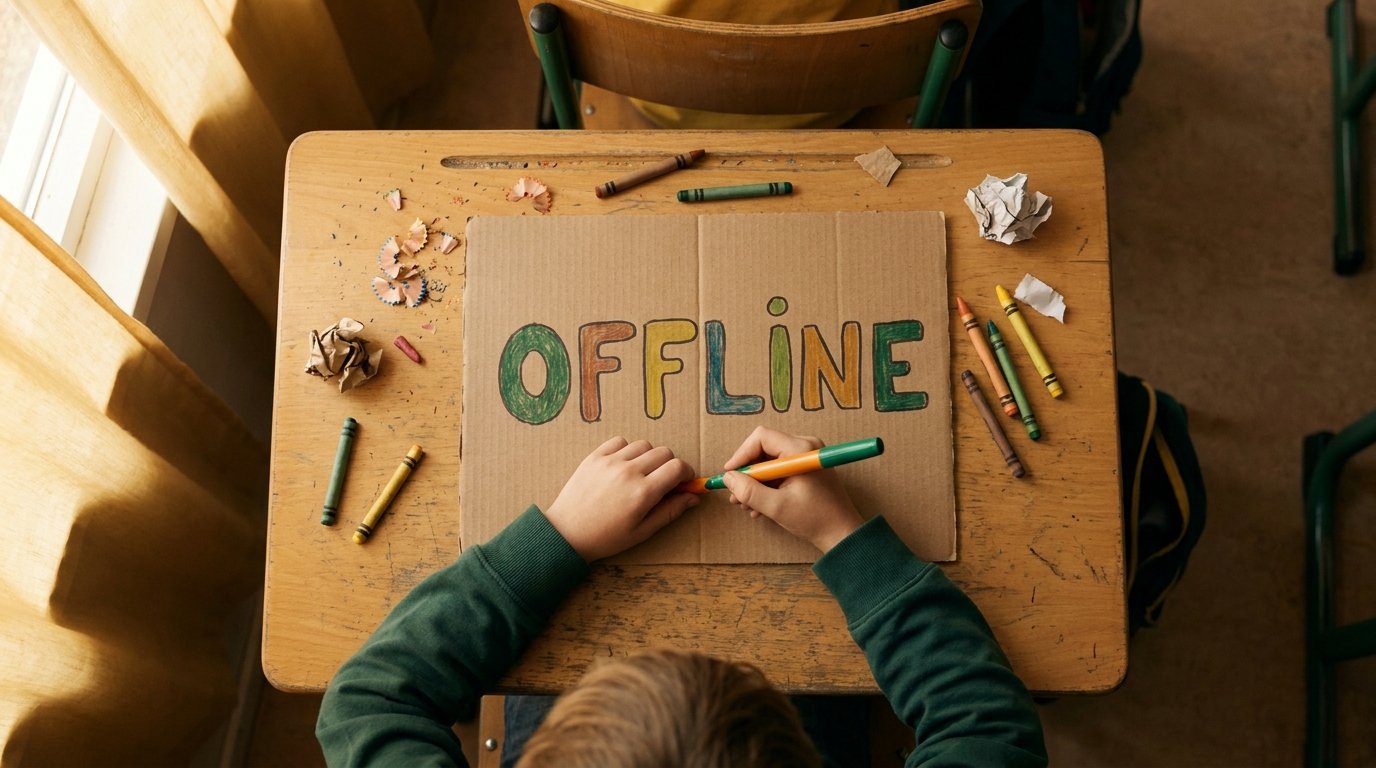 Gemeinsame Arbeit an Medienregeln im Klassenzimmer